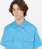 DICKIES MADRAS SHIRT AZURBLAU - Shoelosophy