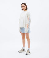 DR DENIM 2030121 ECHO SKIRT BLEACH SKY TRASHED HEM - Shoelosophy