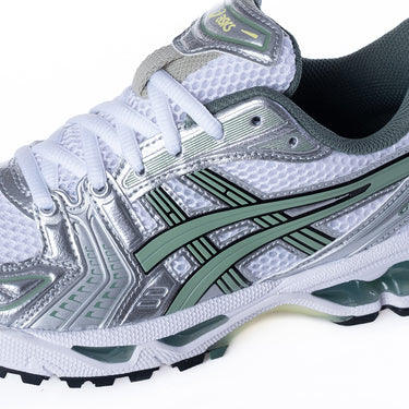 ASICS GEL KAYANO 14 1201A019-107 WHITE SLATE GREY - Shoelosophy