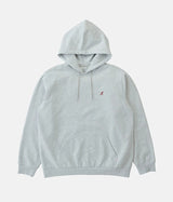 GRAMICCI ONE POINT HOODED SWEATSHIRT G309-FT ASH HEATHER - Shoelosophy