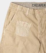 CHESAPEAKE'S DECK SHORT HARBOUR CHSPKPE26-103 SAND - Shoelosophy