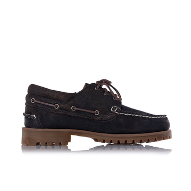 SEBAGO CAMPSIDES ACADIA 74114CW DUNKELBRAUNER GEWACHSTER WILDLEDER-OUTDOOR-MOKASSIN - Shoelosophy