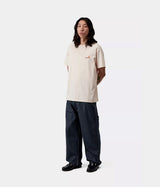 CARHARTT WIP AMERICAN SCRIPT T-SHIRT I029956 NATURAL - Shoelosophy