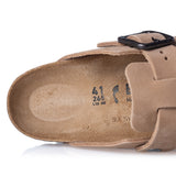 BIRKENSTOCK BOSTON WIRE BUCKLE 1031573 SANDCASTLE MADE IN GERMANY - Shoelosophy