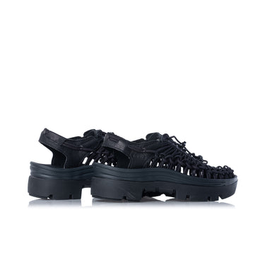 KEEN UNEEK PLATFORM 1032211 SCHWARZES GLATTLEDER - Shoelosophy