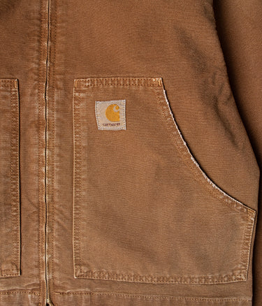 CARHARTT WIP OG ARCAN JACKET I036867 HAMILTON BROWN DESTROY WASH - Shoelosophy