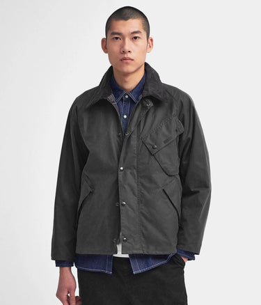 BARBOUR INTERNATIONAL A7 PACEMASTER MWX2379GY93 GRAY - Shoelosophy