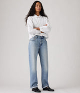 LEVI'S WOMENS 501 90s DENIM A1959-0117 HALLOWED OUR SELVEDGE - Shoelosophy