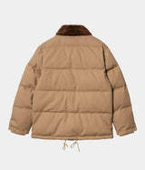 CARHARTT WIP RAYLEY JACKET I033893 DUSTY PEANUT - Shoelosophy