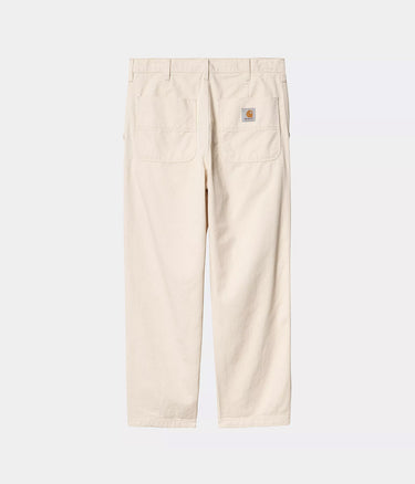 CARHARTT WIP ALBERT PANT I034804 NATURAL RINSED - Shoelosophy