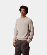 CARHARTT WIP FIRTH SWEATER I035388 FLEUR DE SEL - Shoelosophy