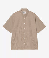 CARHARTT WIP GROFF CHECK I036191 HAMILTON BROWN - Shoelosophy