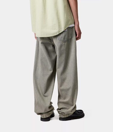 CARHARTT WIP LANDON PANT I035820 BLUE LEATHER GARMENT DYED - Shoelosophy