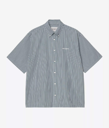 CARHARTT WIP GROFF CHECK I036191 BLUE RIVER - Shoelosophy