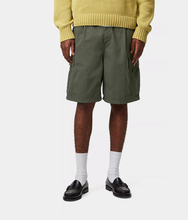 CARHARTT WIP COLE CARGO SHORT I035566 OPUNTIA GARMENT DYED - Shoelosophy