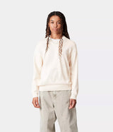 CARHARTT WIP WOMENS PERLA SWEATER I035185 NATURAL - Shoelosophy