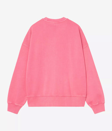 CARHARTT WIP BENTON SWEATSHIRT I035436 PRIMROSE GARMENT DYED - Shoelosophy
