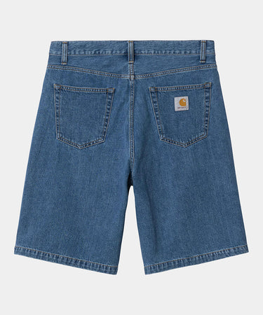 CARHARTT WIP LANDON 반바지 I030469 블루 헤비 스톤 워시드 - Shoelosophy