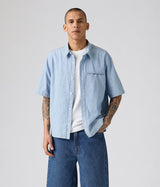 LEVI'S ZANDT CROPPED SHIRT 003NV-0003 CHARLIE LIGHT CHAMBRAY - Shoelosophy