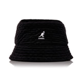 KANGOL DASH GESTEPPTE MÜLLeimer-OHRENFLAPS K5310 SCHWARZ - Shoelosophy