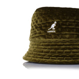 KANGOL DASH GEsteppte Mülleimer-Ohrenklappen K5310 Ölgrün – Shoelosophy