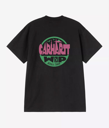 CARHARTT WIP 러기지 라벨 티셔츠 I036892 블랙 - Shoelosophy