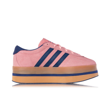 ADIDAS WOMENS GAZELLE JS3926 STACK GLOW PINK VICTORY BLUE - Shoelosophy