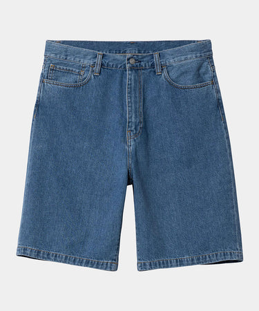 CARHARTT WIP LANDON 반바지 I030469 블루 헤비 스톤 워시드 - Shoelosophy
