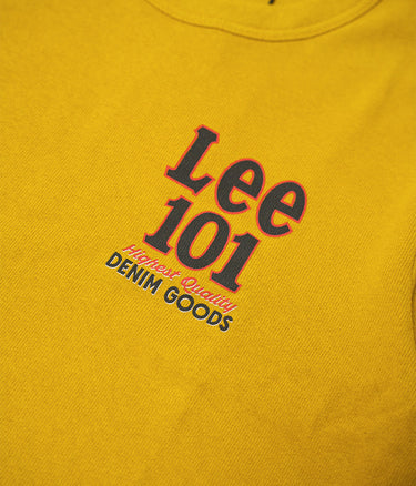LEE 101 CORE TEE MAIZE - Shoelosophy