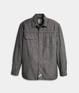 LEVI'S AUBURN WORKER SHIRT A7224-0002 RILEY BLACK CHAMBRAY - Shoelosophy