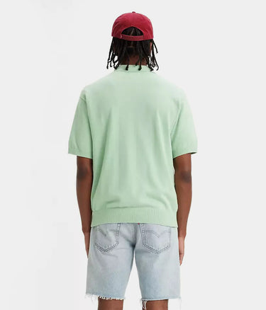 LEVI'S KNIT POLO A7294-0000 AQUA FOAM - Shoelosophy