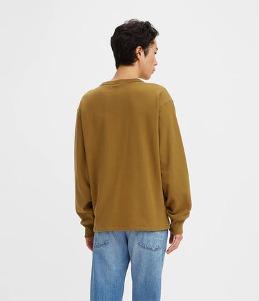 LEVI'S MADE & CRAFTED CREWNECK SWEATSHIRT A2137-0006 BUTTERNUT - Shoelosophy