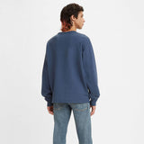 LEVI'S MADE & CRAFTED RELAXED CREWNECK SWEATSHIRT A2137-0001 DARK DENIM - Shoelosophy