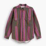 LEVI'S SKATEBOARDING WOVEN VERTICAL STRIPE SHIRT - Shoelosophy