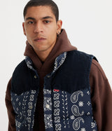 LEVI'S WESTERN SUPER PUFFER VEST BARKLEY BANDANA - Shoelosophy