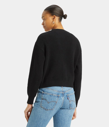LEVI'S WOMENS SNOWFLAKE CARDIGAN A8728-0004 SCHWARZ - Shoelosophy