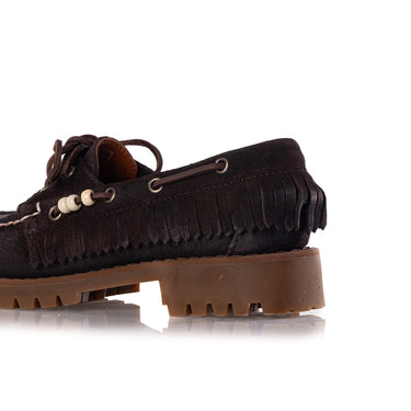 SEBAGO CAMPSIDES RANGER SUEDE FRINGE DAMEN 731252W MOKA BRAUN GEWACHST - Shoelosophy