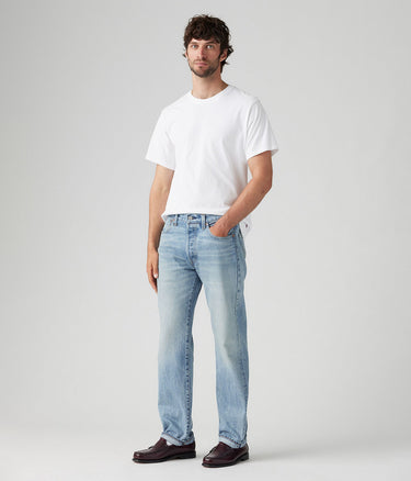 LEVI'S 501 ORIGINAL SELVEDGE DENIM 00501-3662 BEAUTIFUL DISASTER MEN'S SELVE JEANS - Shoelosophy