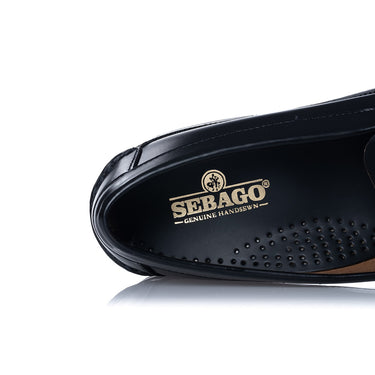 SEBAGO CITYSIDES CLASSIC DAN 7000300 SCHWARZ PENNY LOAFER - Shoelosophy