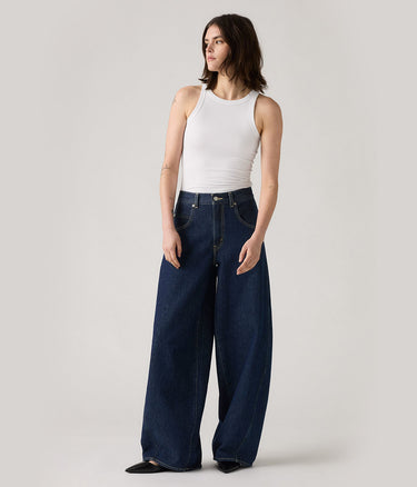 LEVI'S WOMENS SUPER BAGGY BARREL 003NF-0001 SHADED VIEW BALOON FIT - Shoelosophy