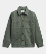 SEBAGO DORR HERRINGBONE JACKET 741274W GREEN LICHEN - Shoelosophy