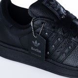 ADIDAS SUPERSTAR II BERLIN JQ3225 BLACK CARBON - Shoelosophy