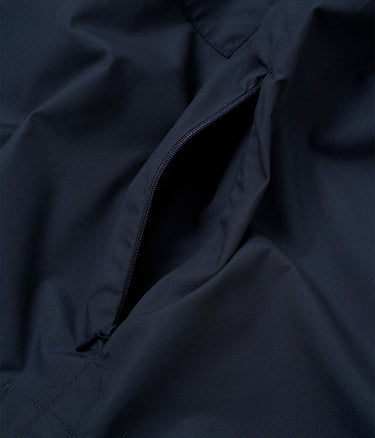 UNIVERSAL WORKS RECYCLED POLY TECH Z OVERSHIRT 34183 NAVY - Shoelosophy
