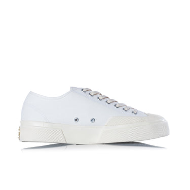 SUPERGA ARTIFACT 2432 WORKS LOW CUT COTTON CANVAS WHITE OFF WHITE - Shoelosophy