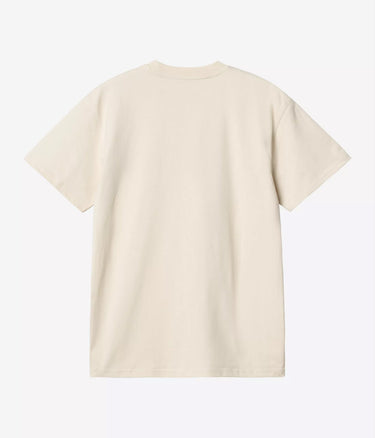CARHARTT WIP AMERICAN SCRIPT T-SHIRT I029956 NATURAL - Shoelosophy