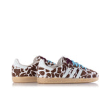 ADIDAS WOMENS SAMBA OG KI6669 GIRAFFE PRINT CRYSTAL LINEN - Shoelosophy
