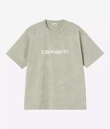 CARHARTT WIP 페인터 티셔츠 I036853 SHADY GREEN DESTROY WASH SPLATTER - Shoelosophy