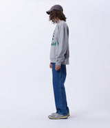 P.A.M. WORLD CREW NECK SWEATSHIRT GRAU MARLE - Shoelosophy