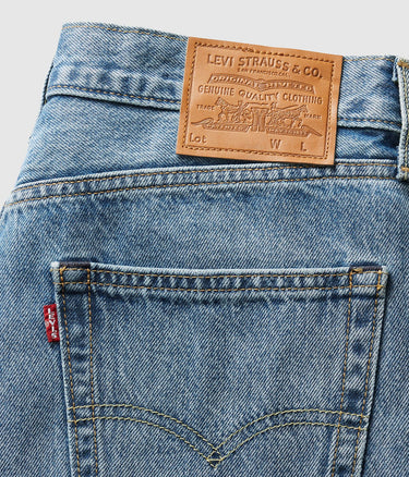 LEVI'S 478 BAGGY SHORTS 001JM-0000 BLUE STONE WASHED JORTS MAN - Shoelosophy