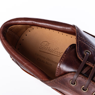 PARABOOT BRIAC JANNU 240503 MARRON LIS AMERICA - Shoelosophy